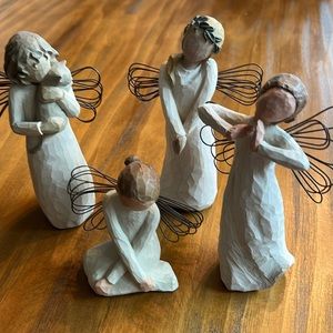Lot of Willie Tree figurines